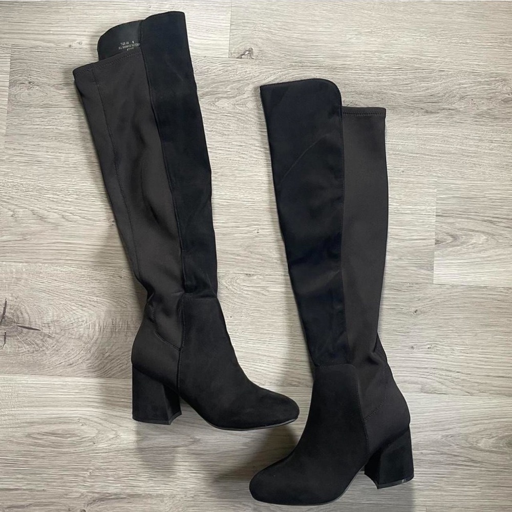 Black Over-the-Knee Boots